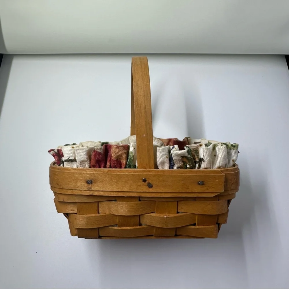 Longaberger Small‎ Rectangle Basket Handwoven